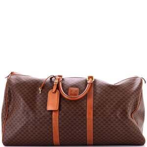 Celine Vintage Duffle Bag Macadam #227108C72B